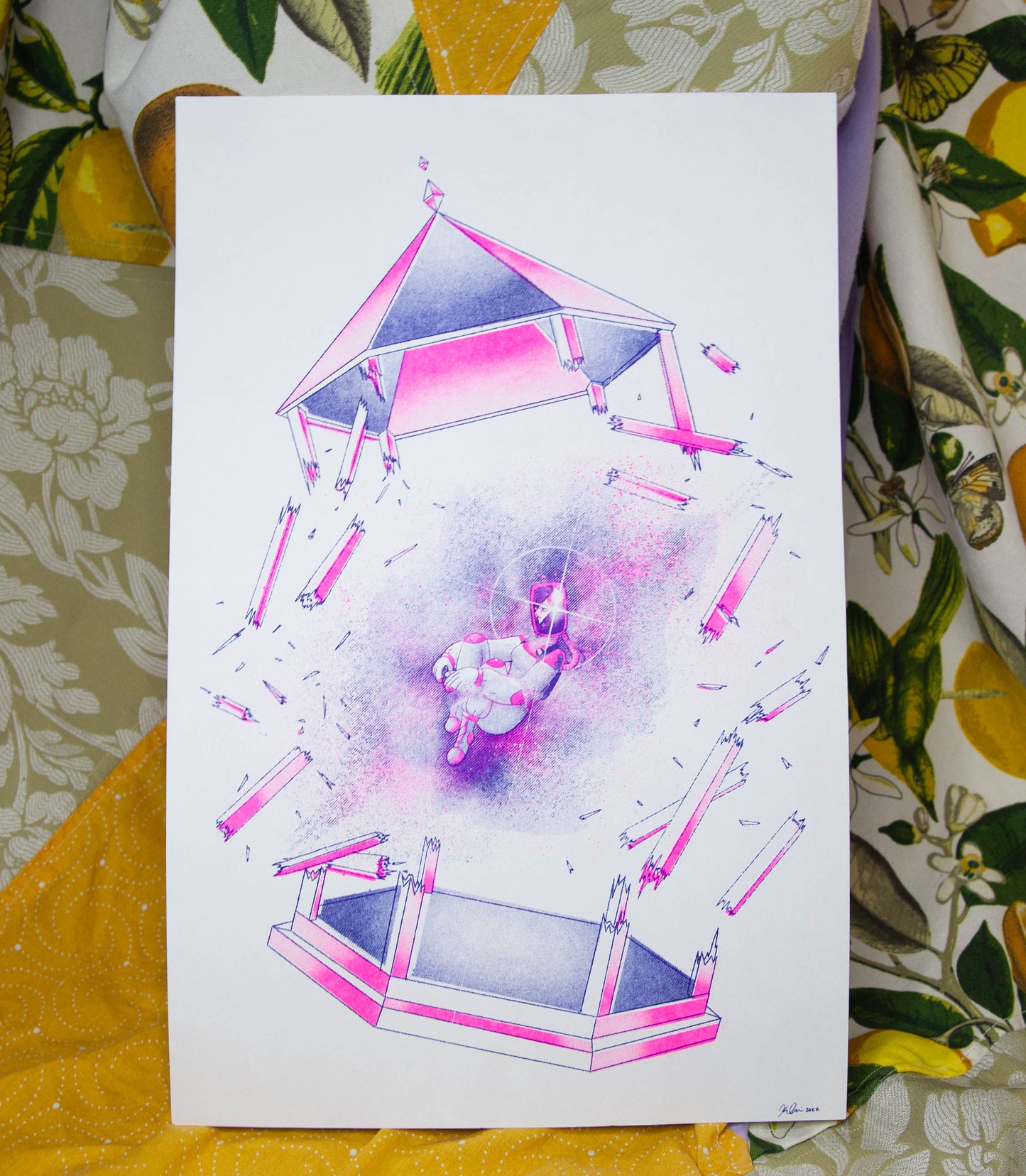 GAZEBO RISOGRAPH