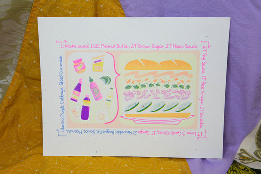 PERFECT SANDWHICH RISOGRAPH